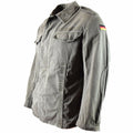 Giacca moleskin dell'esercito tedesco originale. Giacca Drab Olive Vintage BW Army Field