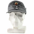 Cappello di montagna dell'esercito tedesco originale Gebirgsjäger Cappello militare grigio