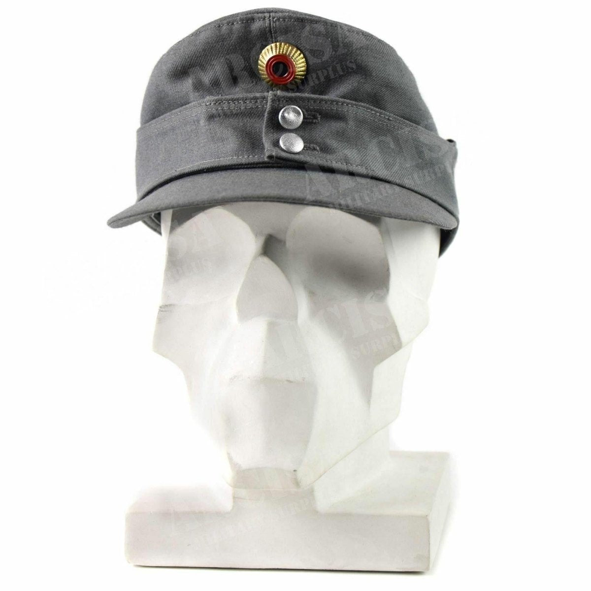Cappello di montagna dell'esercito tedesco originale Gebirgsjäger Cappello militare grigio