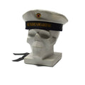 Cappello originale della Bundesmarine della Marina dell'esercito tedesco bianco