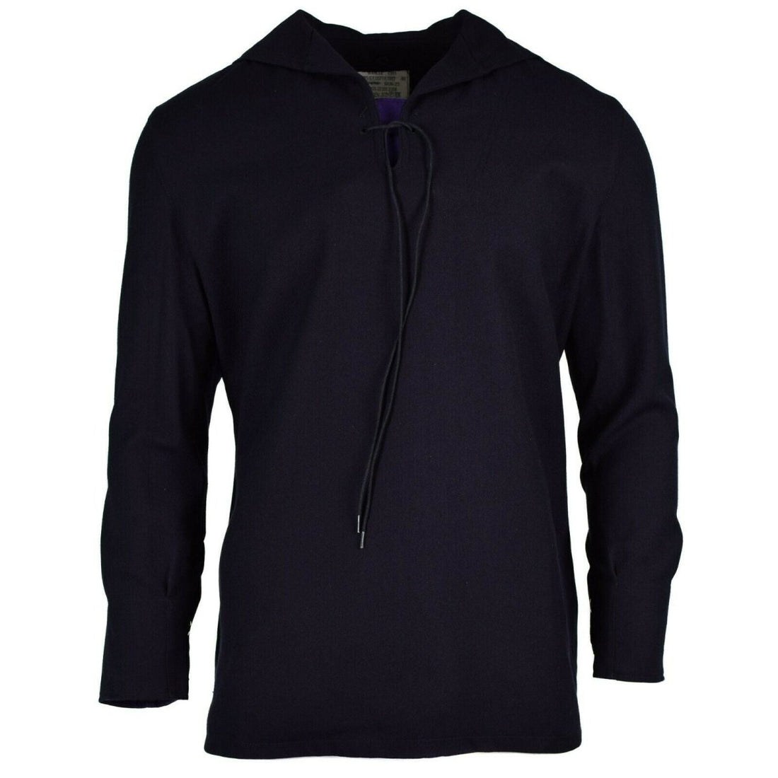 Original Army Army Navy Middy Shirt maniche lunghe marinai militari blu navali