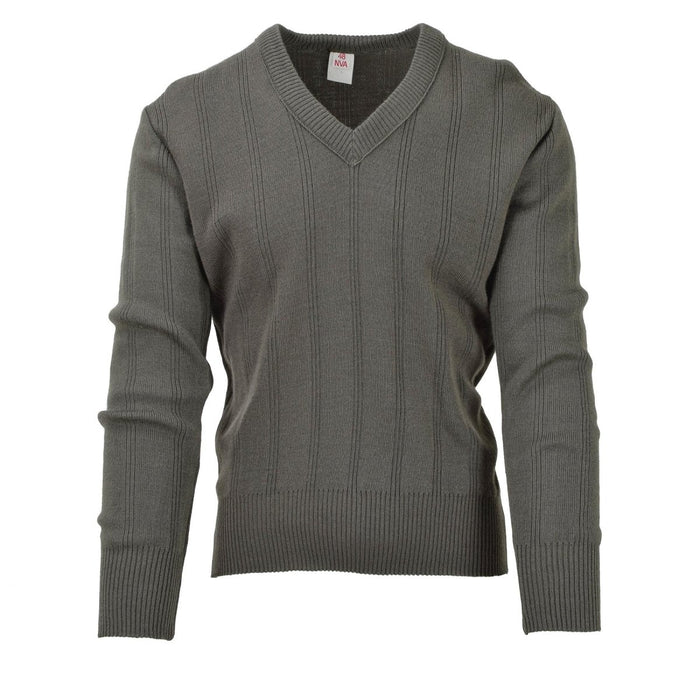 Maglione in lana originale dell'esercito tedesco NVA, smanicato vintage NUOVO - GoMilitar