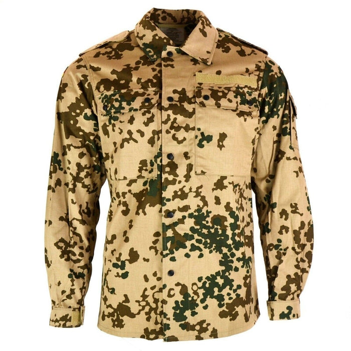 CAMICIA ORIGINALE DELL'ESERCITO TEDESCO Giacca da combattimento sul campo mimetica tropicale del deserto, edizione BW Army - GoMilitar