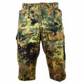 Shorts dell'esercito tedesco originale Field Fiecktarn Bermuda mimetica