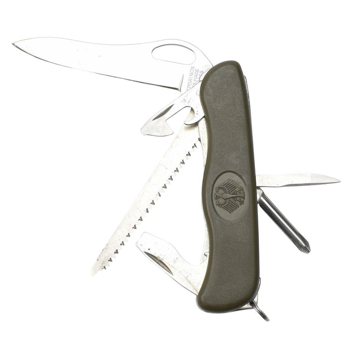 Coltello pieghevole multiuso tascabile originale dell'esercito tedesco prodotto in Svizzera da Victorinox - GoMilitar