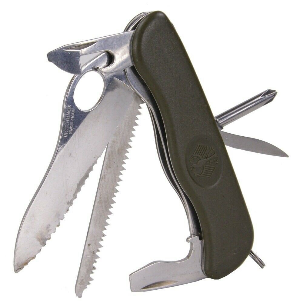 Originale Army Swiss Swiss Victorinox ha fatto un coltello pieghevole multitool tascabile