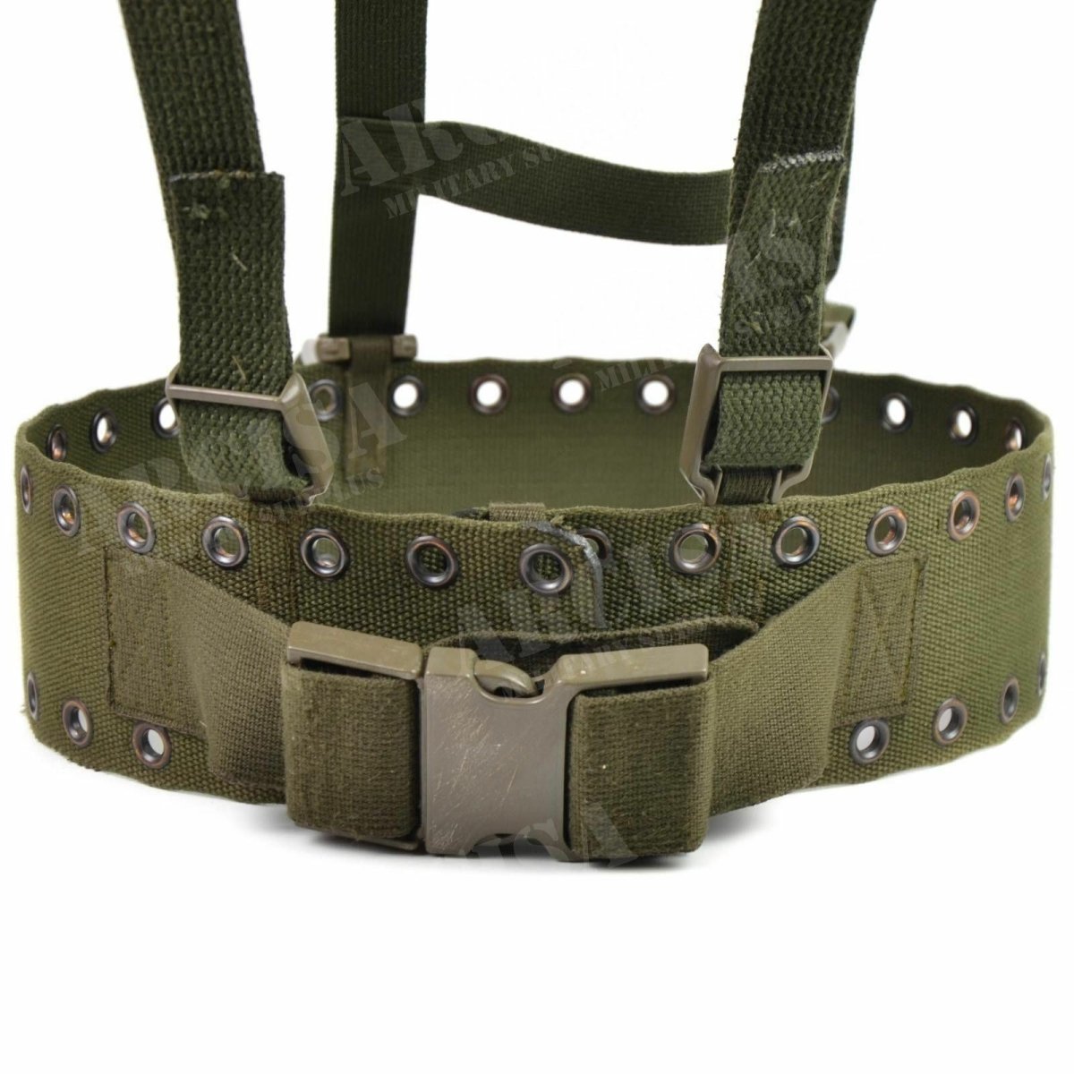 Sistema di piattaforma di cinguetti dell'esercito tedesco originale 2 pezzi Cintura tattica Ampianza a tracolla Y