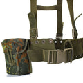 Sistema di cinguetti dell'esercito tedesco originale 4 pezzi Kit di cuscinetto con cablatura tattica