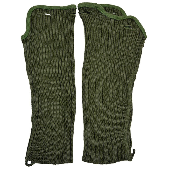 Braccialetti originali dell'esercito tedesco in cotone caldo termico scaldapolsi oliva - GoMilitar