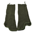 Braccialetti originali dell'esercito tedesco in cotone caldo termico scaldapolsi oliva