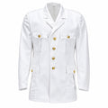Giacca originale della Bundeswehr tedesca Blazer formale con bottoni dorati Bianco
