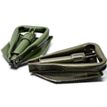 Pala piegata dell'esercito BW tedesco originale. Sopravvivenza Green Spade Outdoor