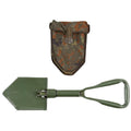 Pala piegata dell'esercito BW tedesco originale. Sopravvivenza Green Spade Outdoor