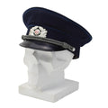 Cordoncino per berretto con visiera Mdl originale del servizio giudiziario tedesco NVA Soldat Badge blu