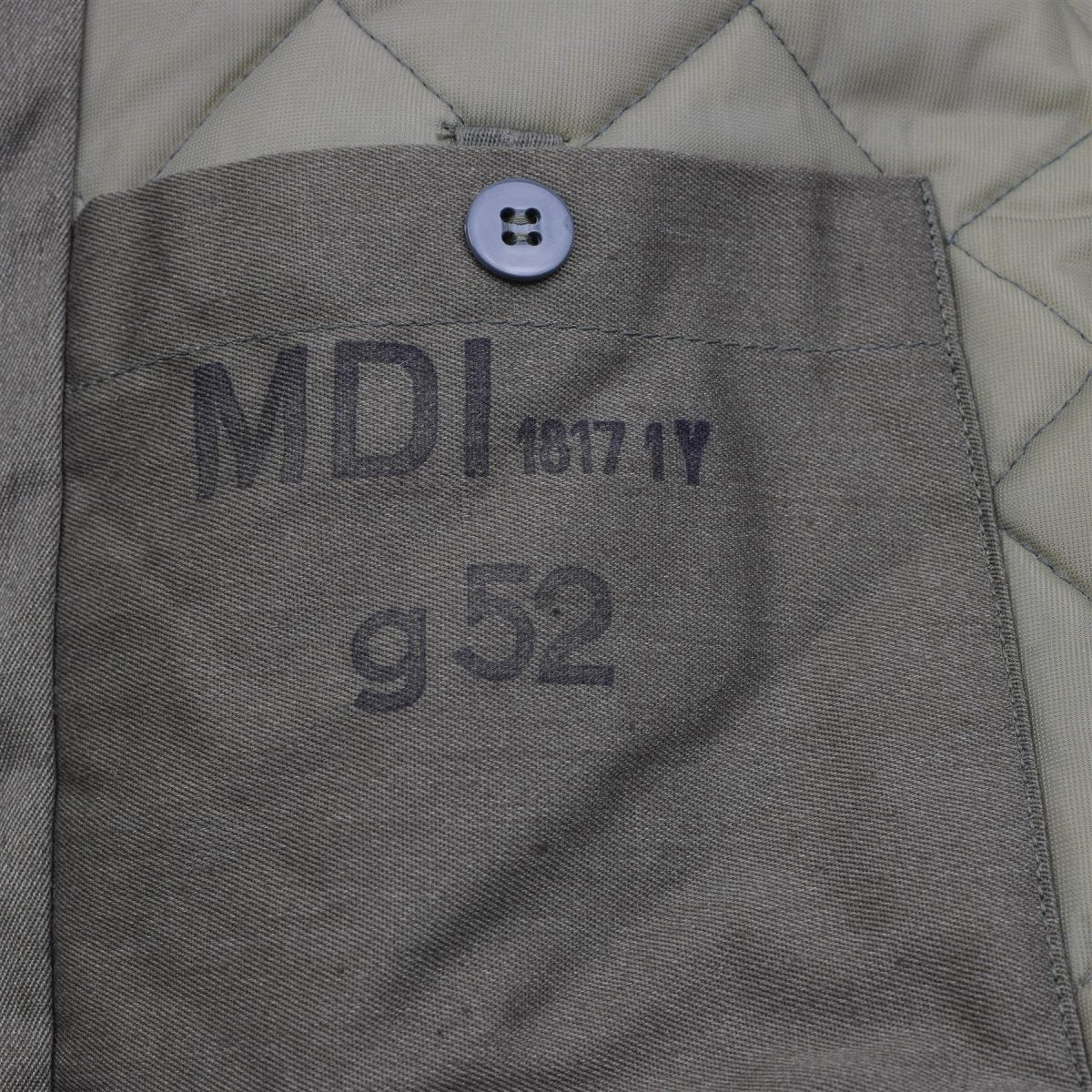 Cappotto da campo militare tedesco originale DDR Edizione militare Vintage Surplus Oliva