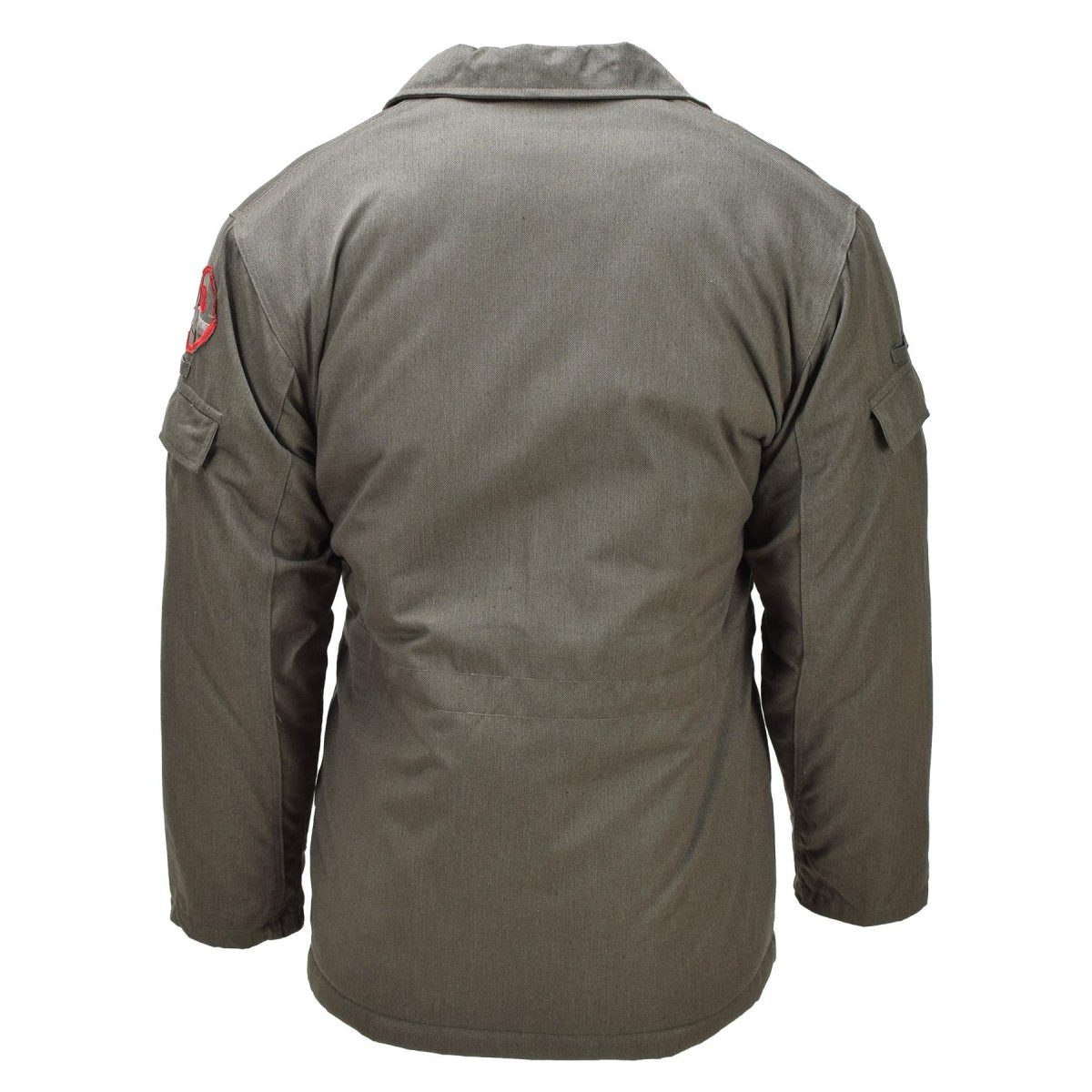 Cappotto da campo militare tedesco originale DDR Edizione militare Vintage Surplus Oliva