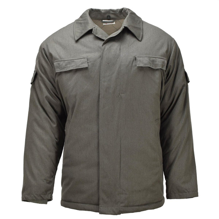Cappotto da campo militare tedesco originale DDR Edizione militare Vintage Surplus Oliva - GoMilitar