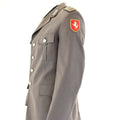Giacca militare originale tedesca, uniforme formale grigia