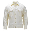 Camicia formale militare tedesca originale a maniche lunghe in misto cotone prodotta dall'esercito