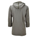Originale militare tedesco lungo parka in finta foox fodera tenera dell'esercito con cappuccio oliva