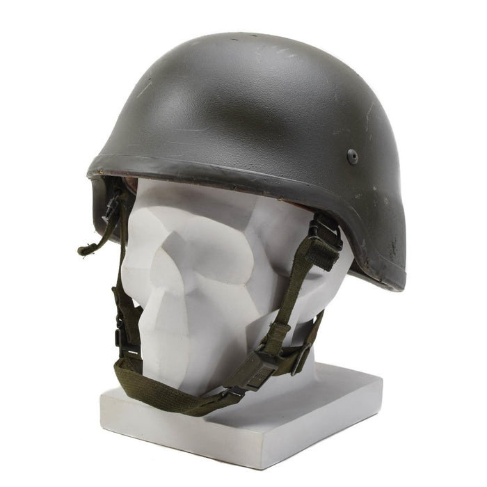 Casco da combattimento originale militare tedesco M92 Kevlar Balistic Army Issue Oliva - GoMilitar