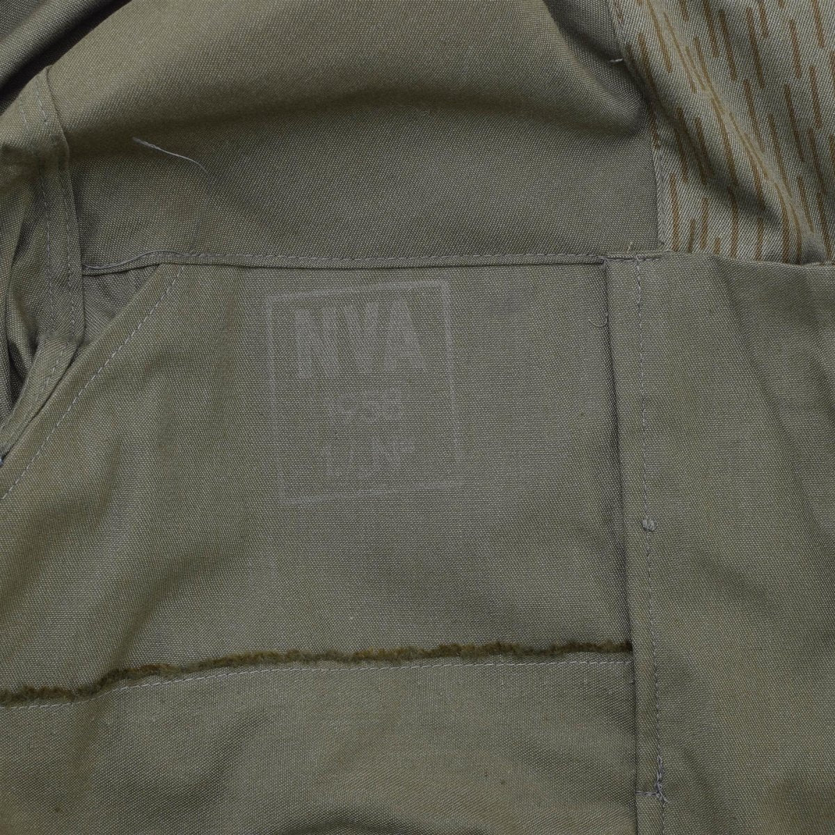 Originale tedesco militare NVA Strichtarn Camo Giacca da combattimento vintage Uniforme