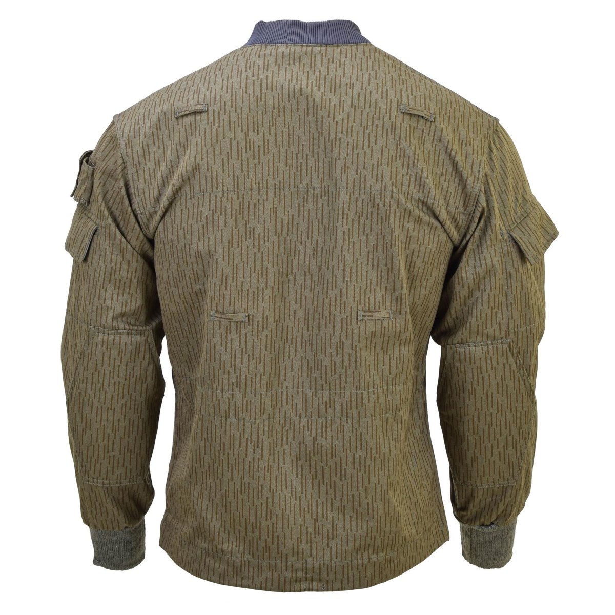 Originale tedesco militare NVA Strichtarn Camo Giacca da combattimento vintage Uniforme