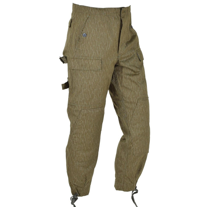 Pantaloni da campo tattici originali militari tedeschi NVA strichtarn mimetici NUOVO - GoMilitar