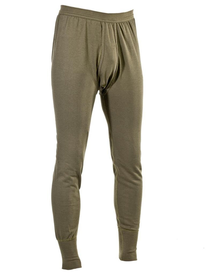 Mutande termiche originali militari tedesche Long Johns Army Issued Olive per il calore dello strato di base in eccedenza militare per la stagione fredda