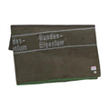 Coperta in lana originale militare tedesca 210x200 cm stile Bundeswehr Marrone