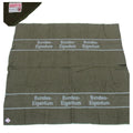 Coperta in lana originale militare tedesca 210x200 cm stile Bundeswehr Marrone