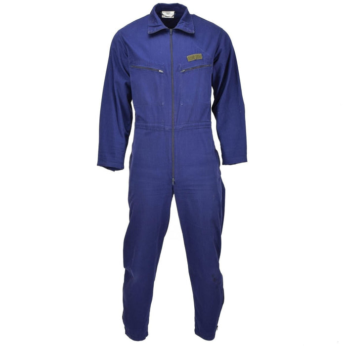 Tuta militare originale tedesca, uniforme da lavoro blu scuro, tuta da lavoro blu militare - GoMilitar