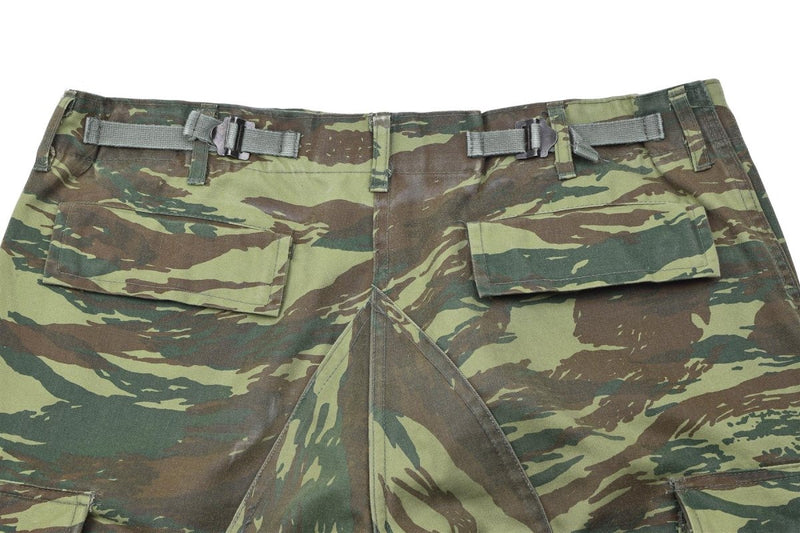 Pants BDU dell'esercito greco originale Pants Lucertola mimetica dei pantaloni militari in Grecia