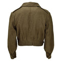 Original Greco Army Eisenhower Ike Giacca di lana oliva Vintage Field Military