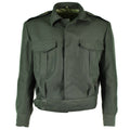 Field dell'esercito greco originale Ike Giacca Gabardine Wool Blaze Grecia militare Nuovo