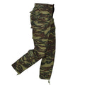 Pantaloni da campo BDU militari greci originali con tasche cargo mimetiche lucertola
