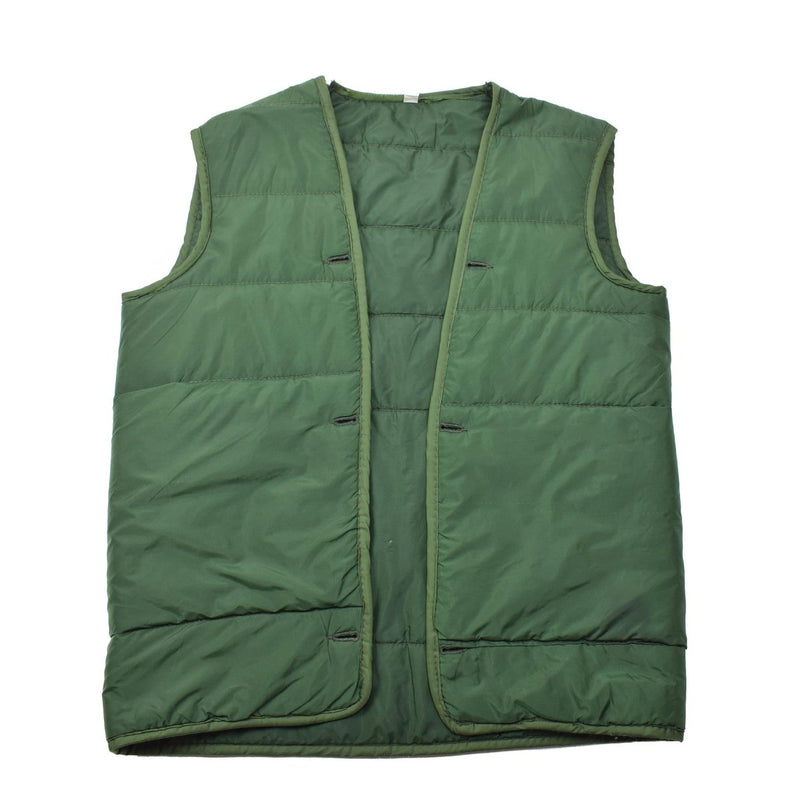 Giacca militare greca originale M65 Match di rivestimento senza maniche Grecia surplus dell'esercito