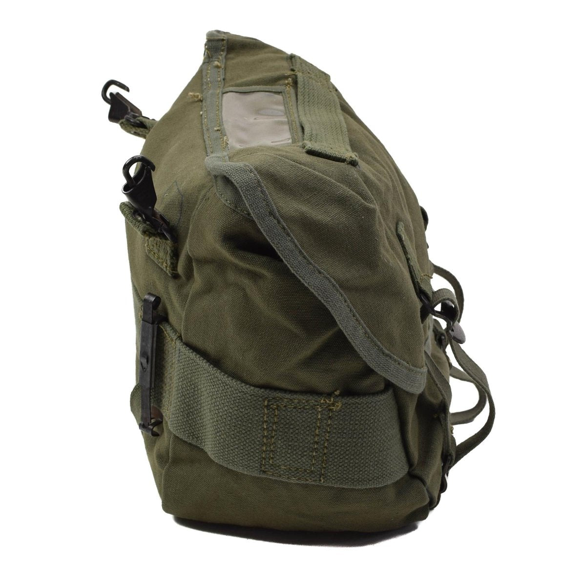 Kit di cinghie portanti da 7 pezzi stile militare greco originale M56 verde oliva