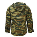 Originale militare greco M65 Field Parka Liner Hood Giacca militare Lizard Camo