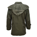 Giacca per uniforme da campo militare greco originale M65 giacca oliva dell'esercito in eccesso parka NUOVO