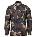 Blusa di combattimento dell'esercito ungherese originale camicia camo in surplus militare