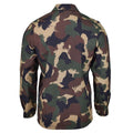 Blusa di combattimento dell'esercito ungherese originale camicia camo in surplus militare