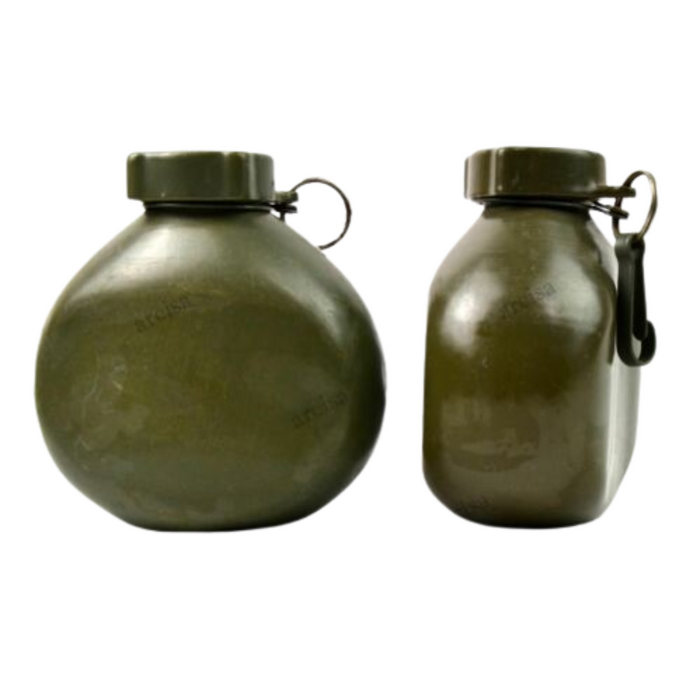 Original Hungarian M70 Army Drinking Flask Water Bottle Military Canteen - GoMilitar