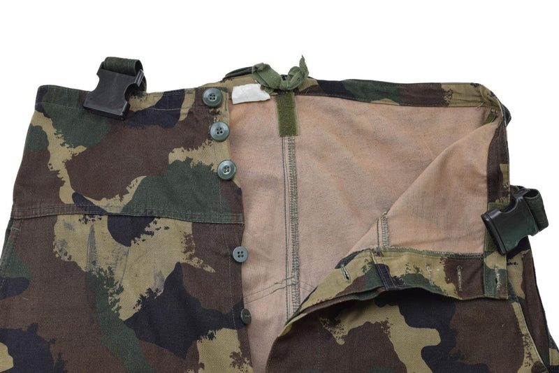 Original Hungarian Military combat trousers M1990 BDU braced heavyweight pants - GoMilitar