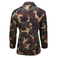 Giacca da campo militare ungherese originale M1990 camicie di boschi a quattro colori nuove