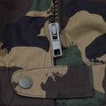 Giacca da campo militare ungherese originale M1990 camicie di boschi a quattro colori nuove