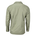 Maglia da combattimento militare originale ungherese oliva manica lunga con tasche campo NOVITÀ\