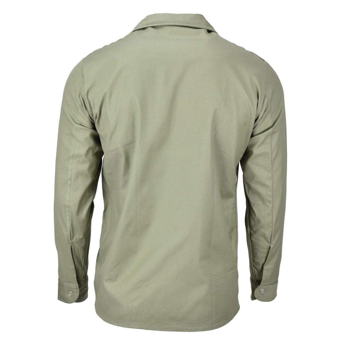 Maglia da combattimento militare originale ungherese oliva manica lunga con tasche campo NOVITÀ\