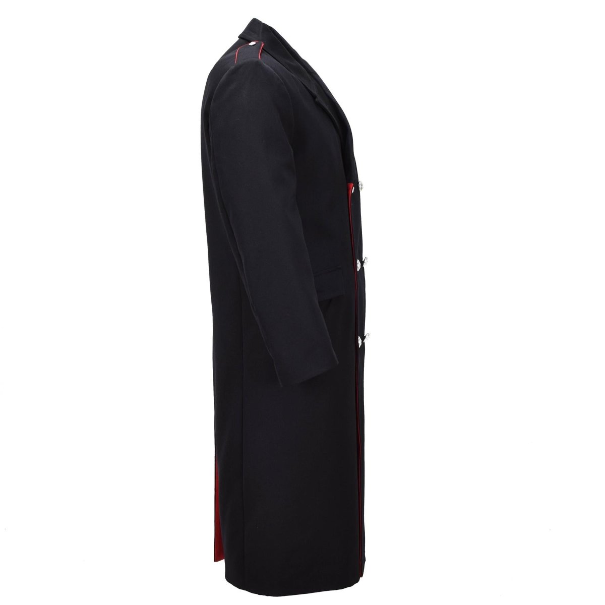 Cappotto Lana Doppio Petto Originale Carabinieri Esercito Italiano Nero
