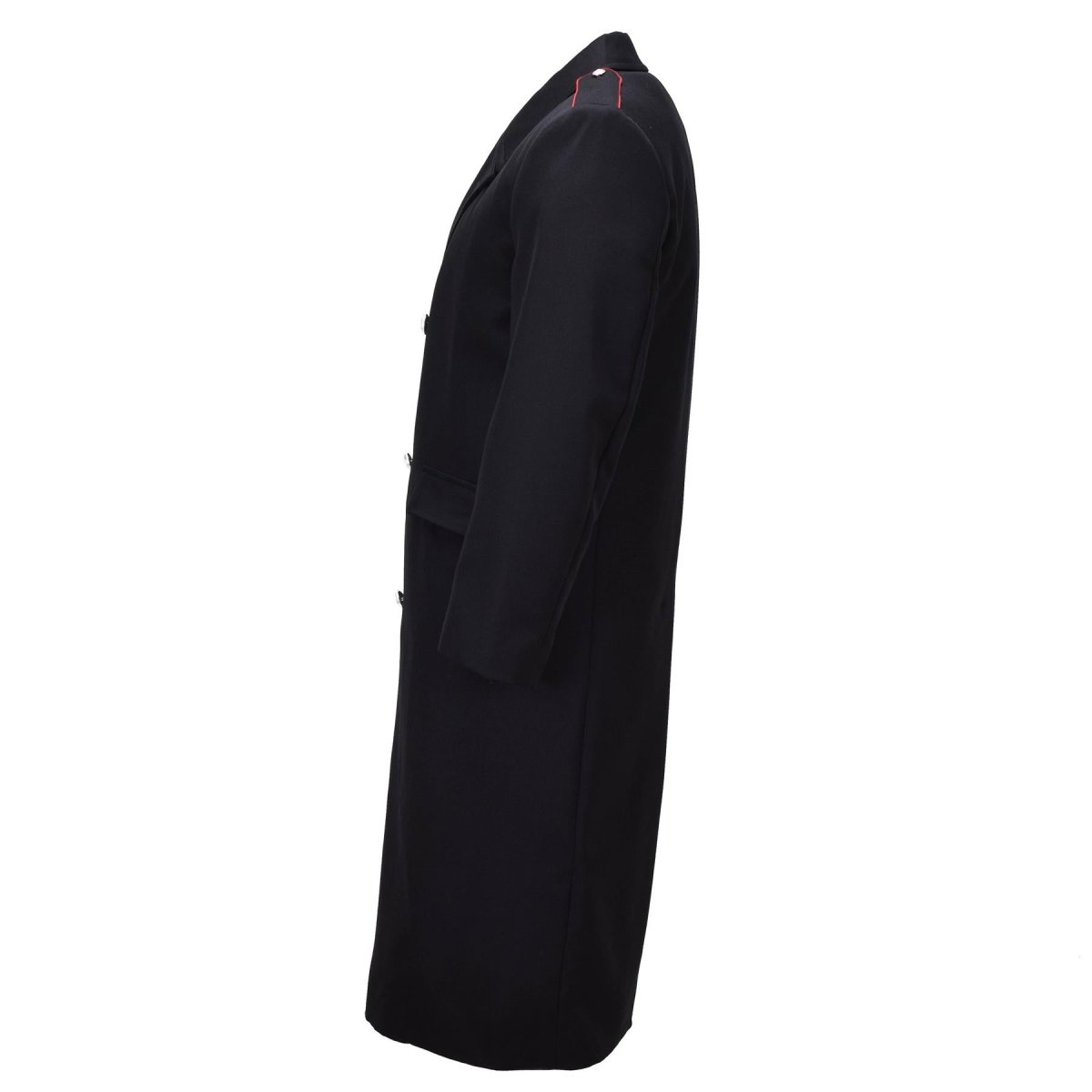 Cappotto Lana Doppio Petto Originale Carabinieri Esercito Italiano Nero